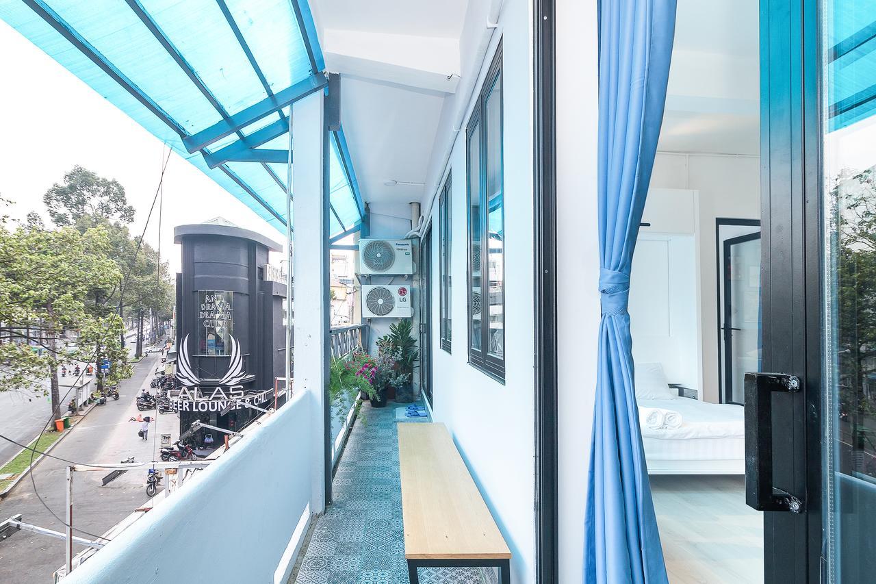 Scandinavian Apartment With Balcony In Bui Vien Ho Chi Minh-byen Eksteriør bilde