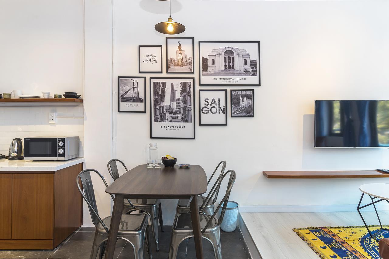 Scandinavian Apartment With Balcony In Bui Vien Ho Chi Minh-byen Eksteriør bilde