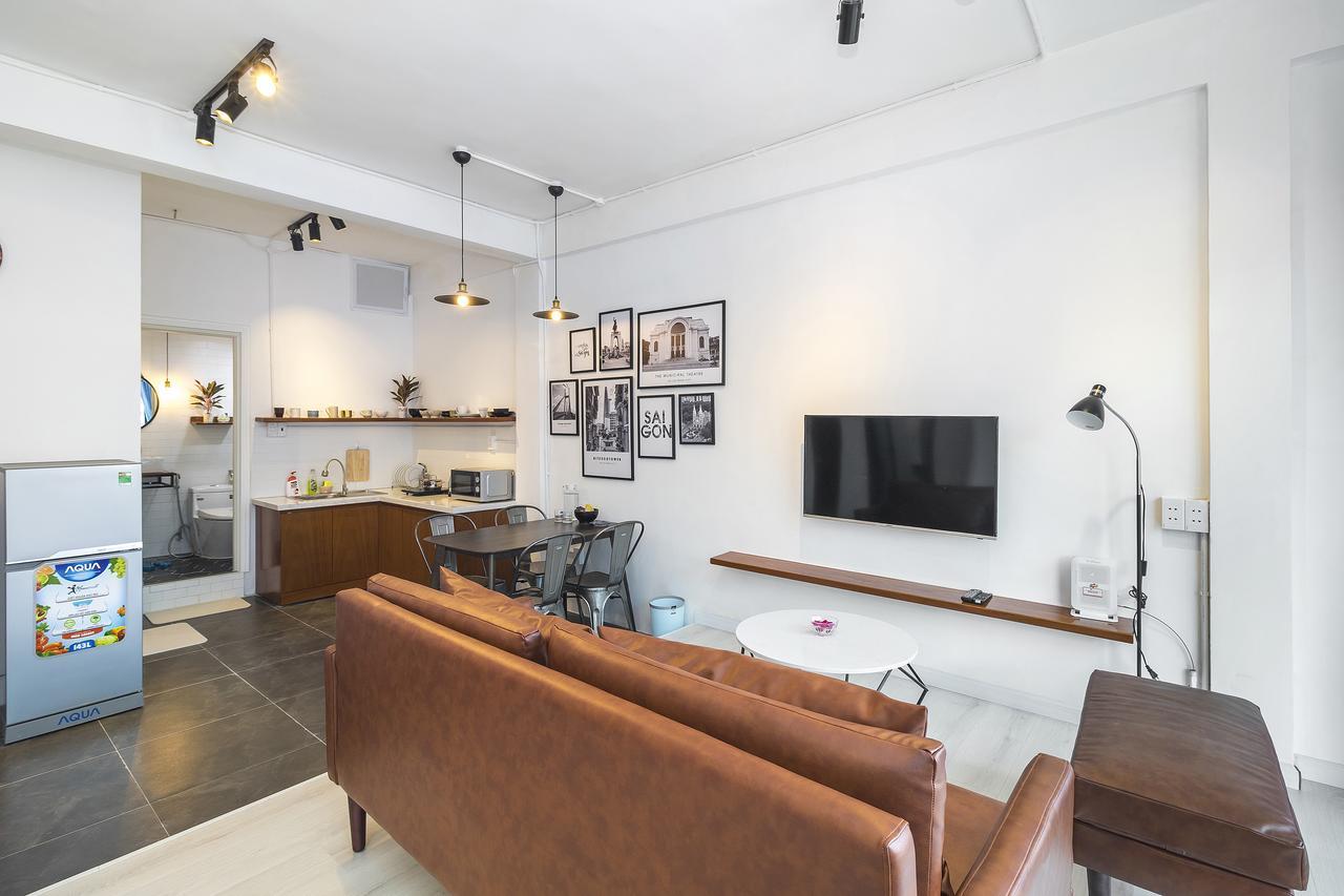 Scandinavian Apartment With Balcony In Bui Vien Ho Chi Minh-byen Eksteriør bilde